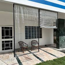 Weather Protection Clear Blinds